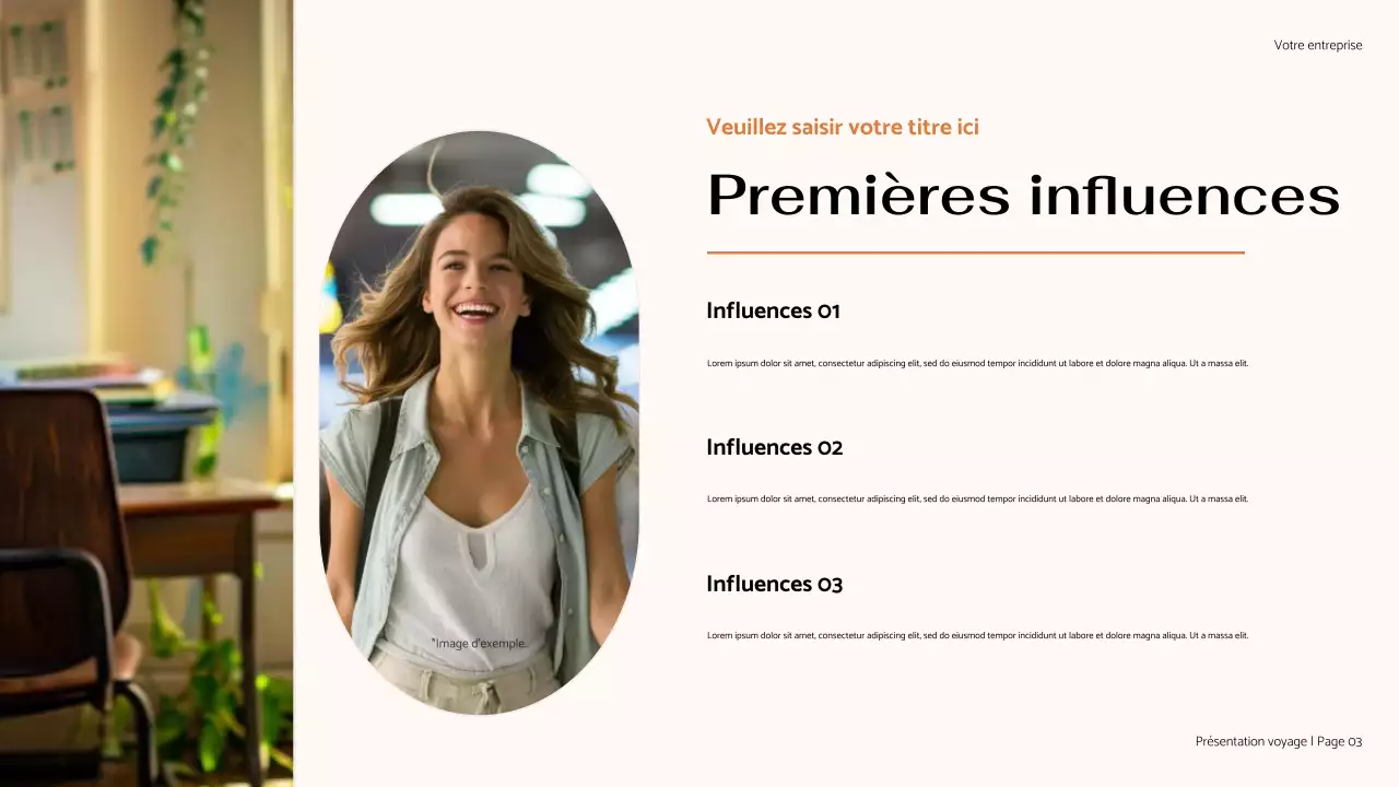 Présentation minimaliste de mon parcours marron