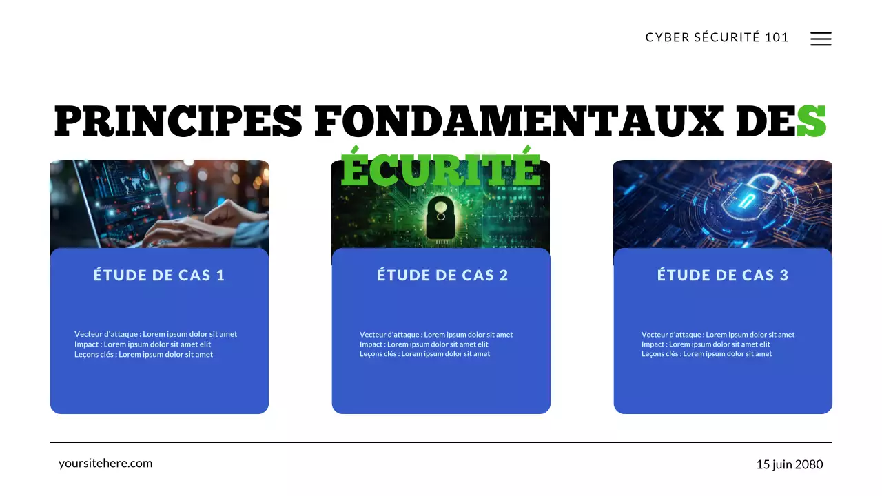Présentation de la technologie de cybersécurité verte et bleue