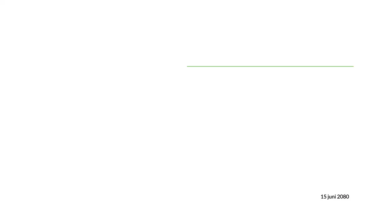 Cyberbeveiligingstechnologie Groen en Blauw Presentatie