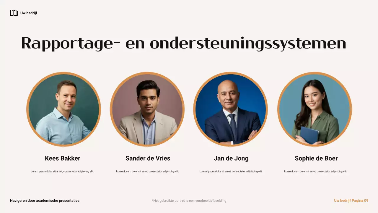 Bruin en oranje Minimale Academische Integriteit Navigeren in College Presentatie