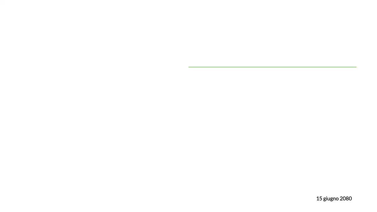 Presentazione sulla tecnologia di sicurezza informatica verde e blu