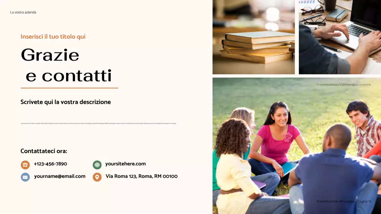 Presentazione minima del mio viaggio in marrone