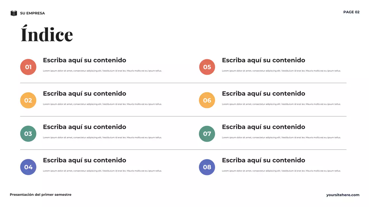 Presentación de la visión de mi primer semestre en Navy Minimal