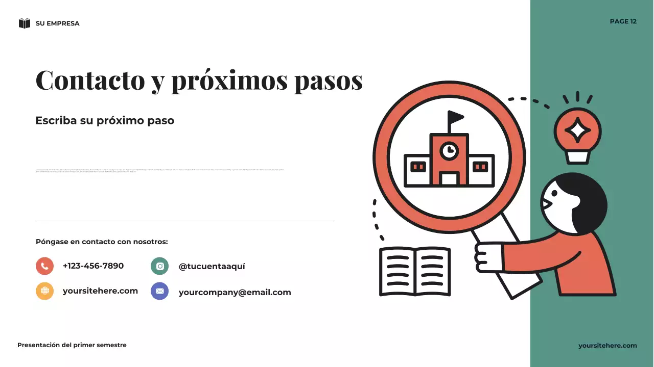 Presentación de la visión de mi primer semestre en Navy Minimal