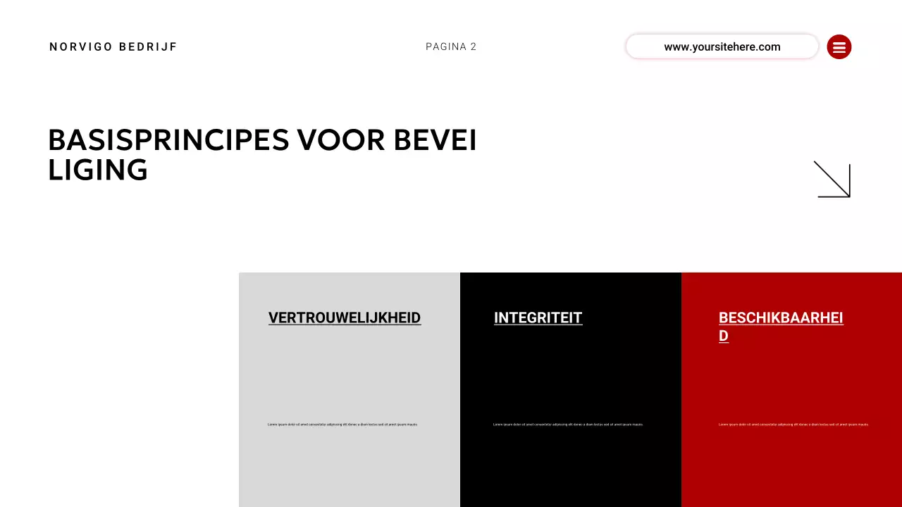 rood modern cyberveiligheidsevenement