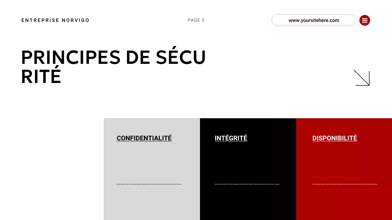 événement de cybersécurité moderne rouge