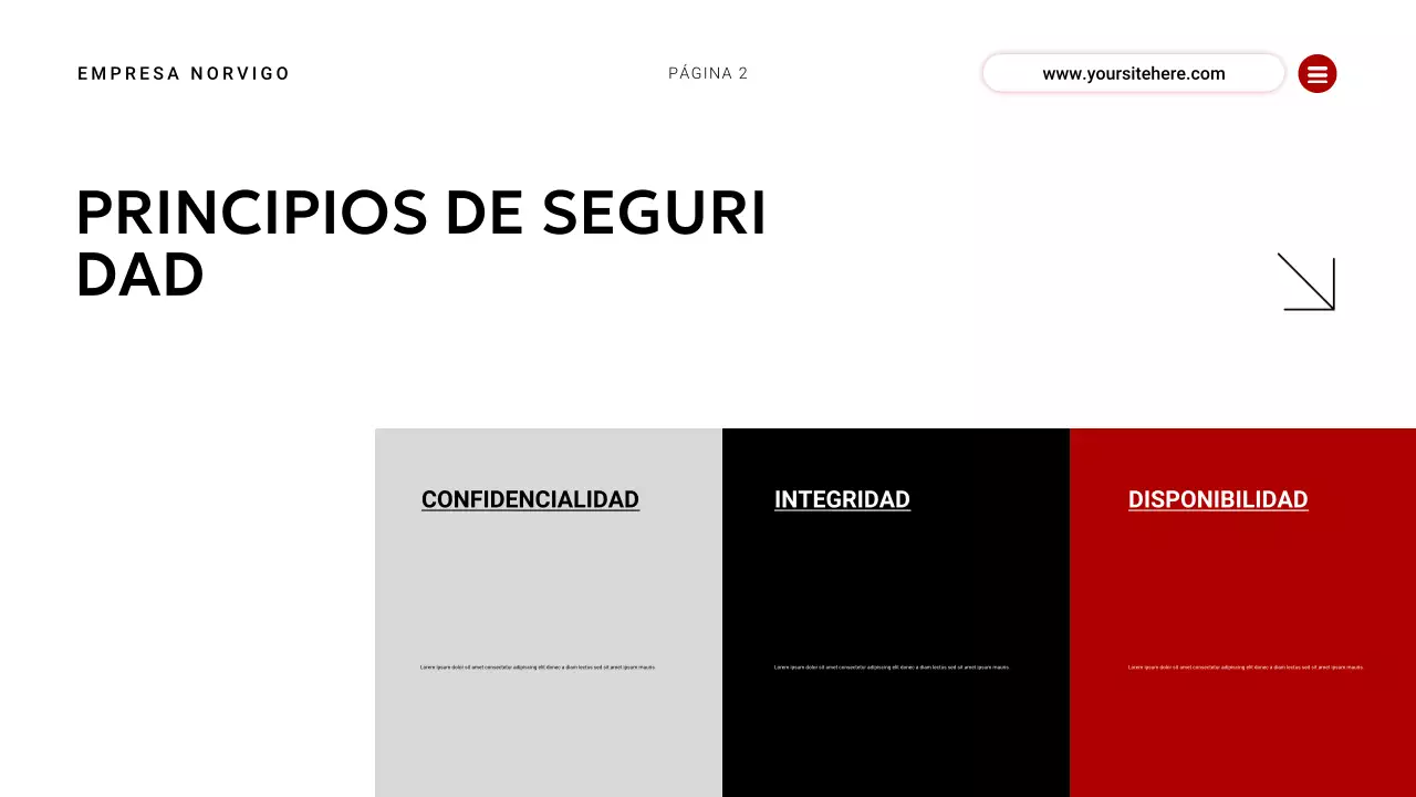 evento de ciberseguridad moderno y rojo