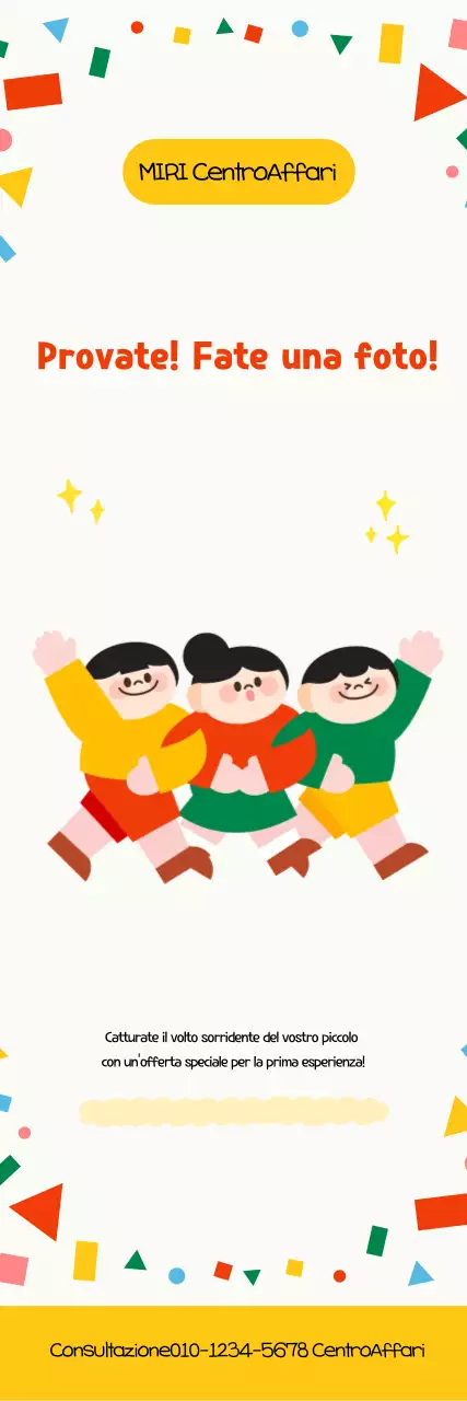 Evento Esperienza Bambino Giallo