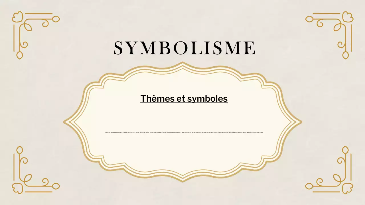 Présentation des études historiques classiques beiges