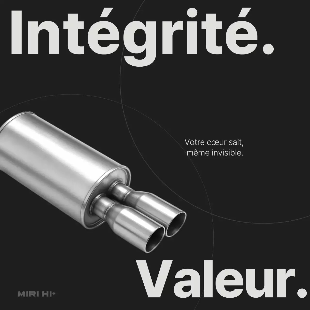 publicité pour une voiture noire moderne