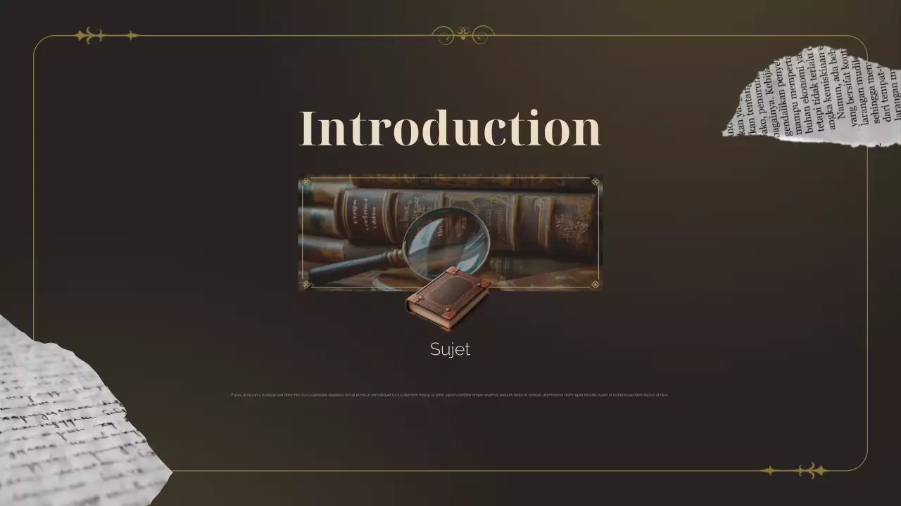 Présentation des études historiques sur la littérature vintage de Brown