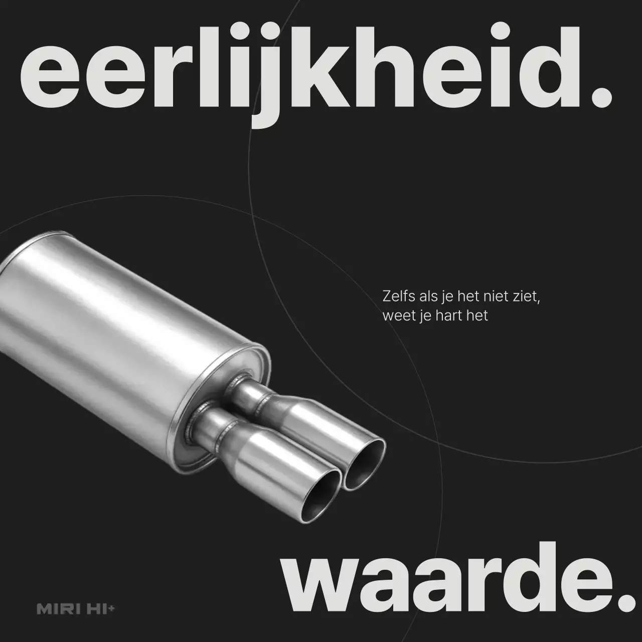 zwarte moderne auto advertentie