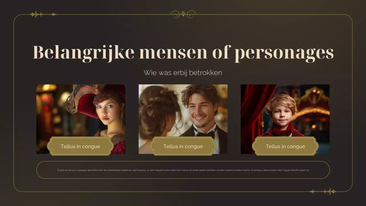 Brown Vintage Literatuur Historische Studies Presentatie