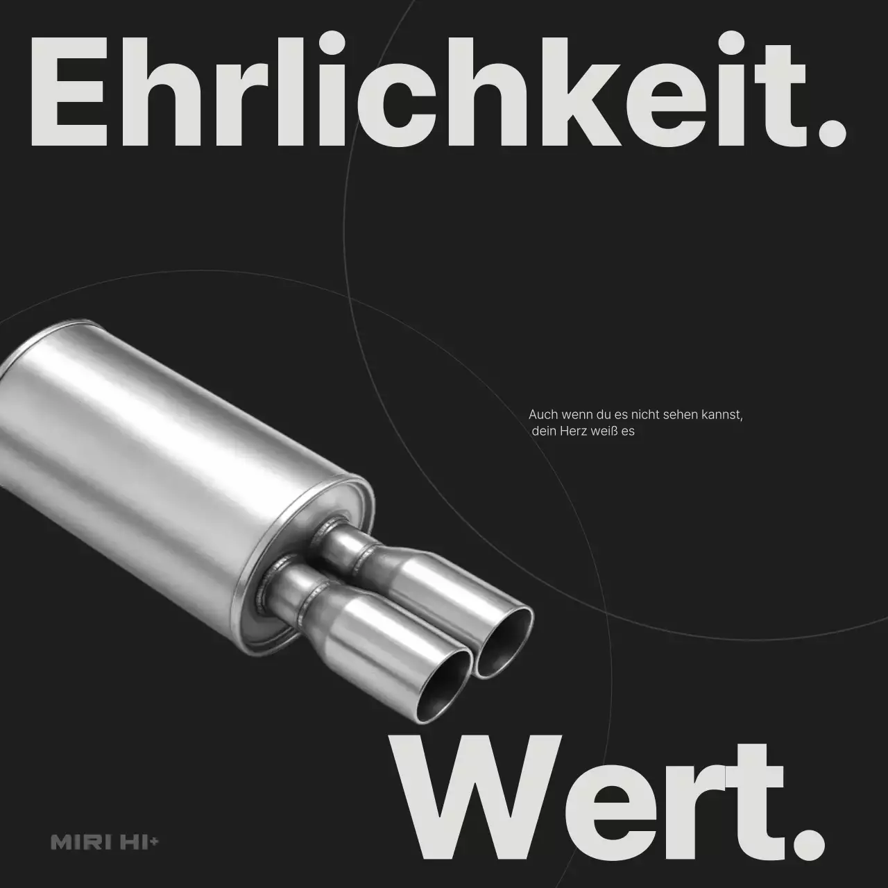 schwarze moderne Autowerbung
