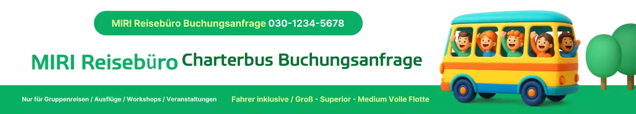 Green Simple Charter Bus Reservierungsanfrage