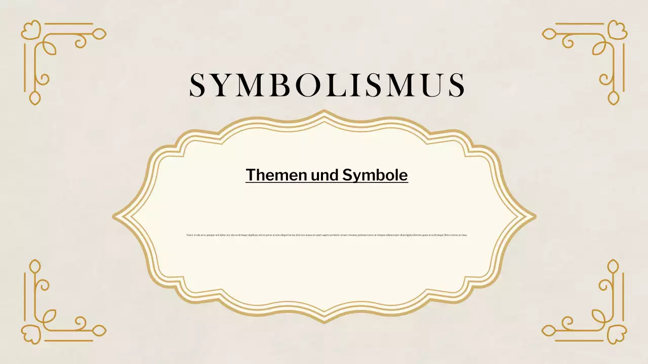 Beige Klassische Historische Studien Präsentation