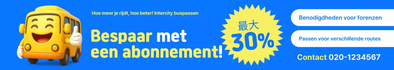 Blue Pop Transit-korting