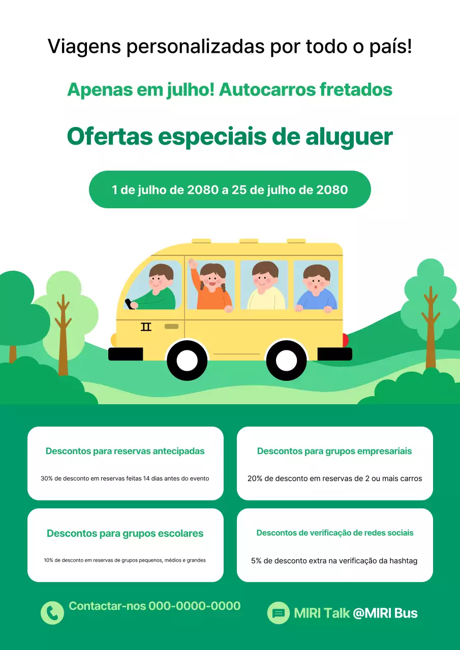 Promoção de Eventos Green Simple