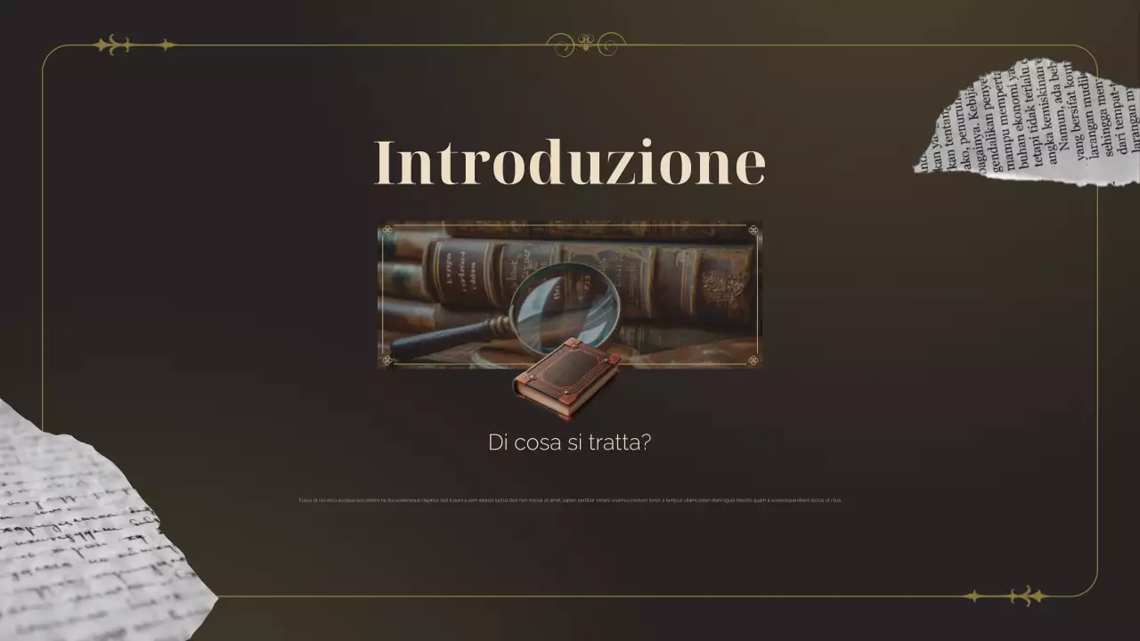 Presentazione di studi storici sulla letteratura d'epoca Brown