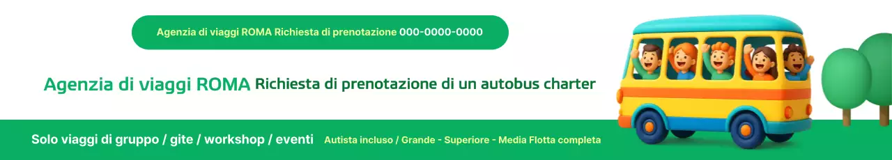 Richiesta di prenotazione autobus charter Green Simple