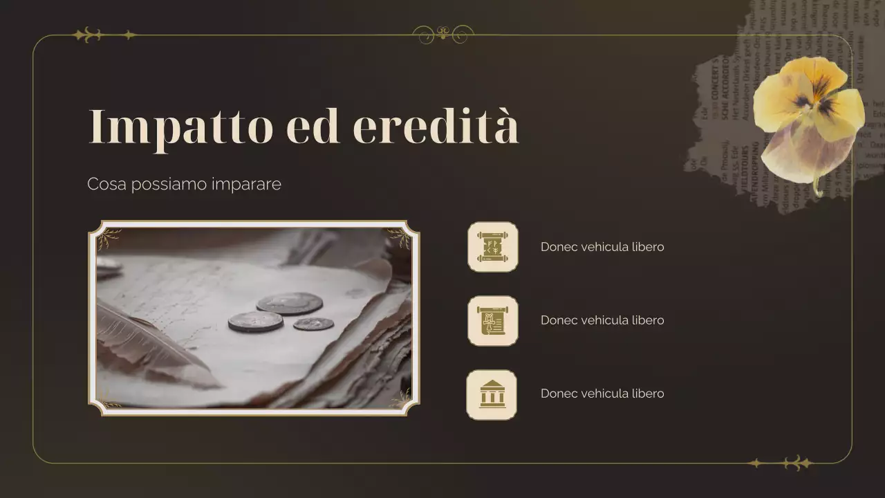 Presentazione di studi storici sulla letteratura d'epoca Brown