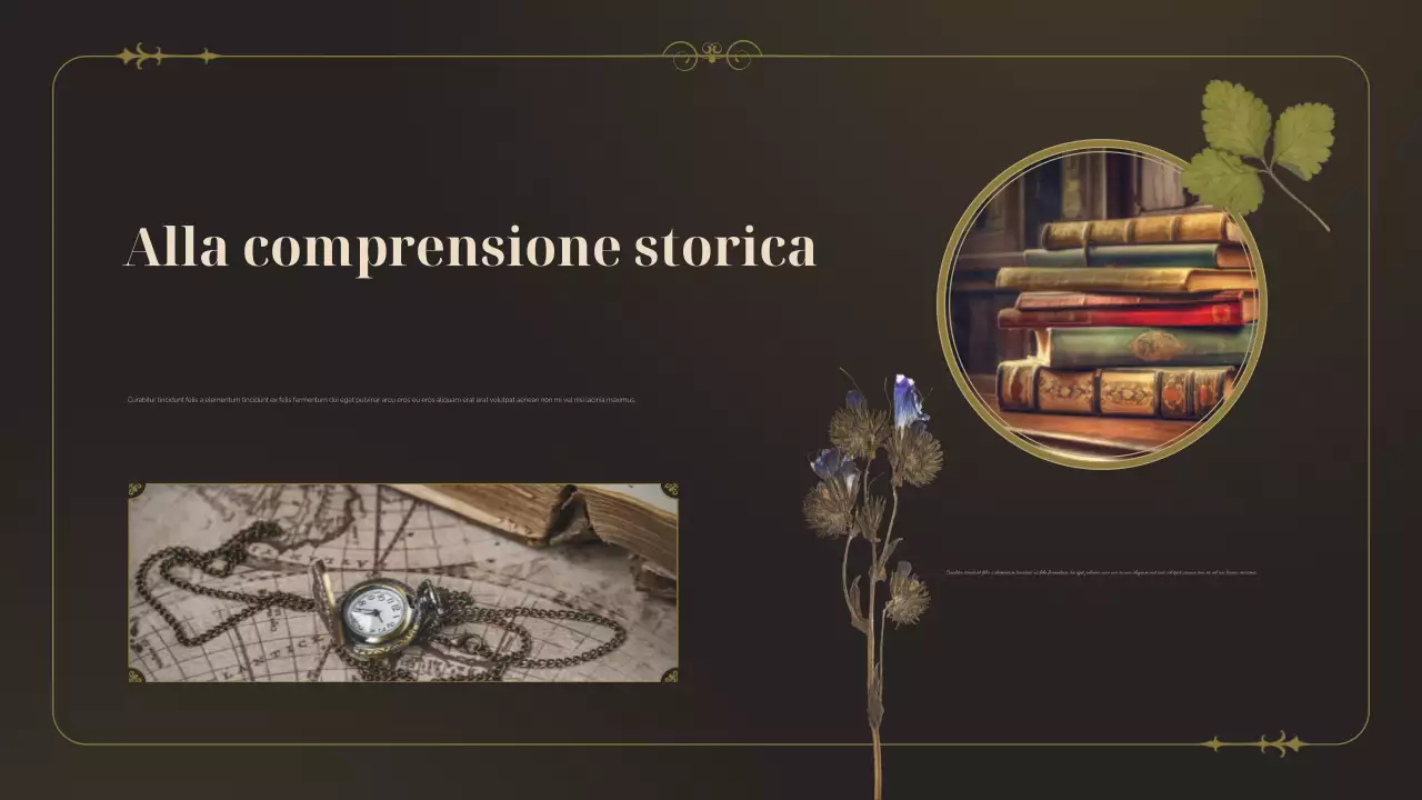 Presentazione di studi storici sulla letteratura d'epoca Brown