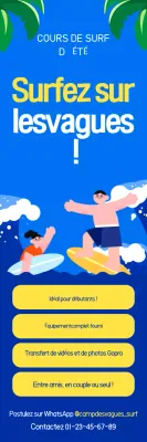 Promotion sportive Blue Pop