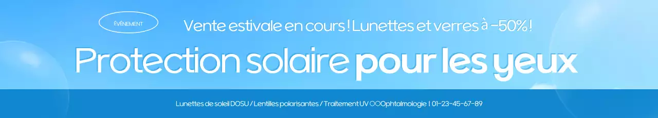 Montures de lunettes modernes bleues à prix réduit