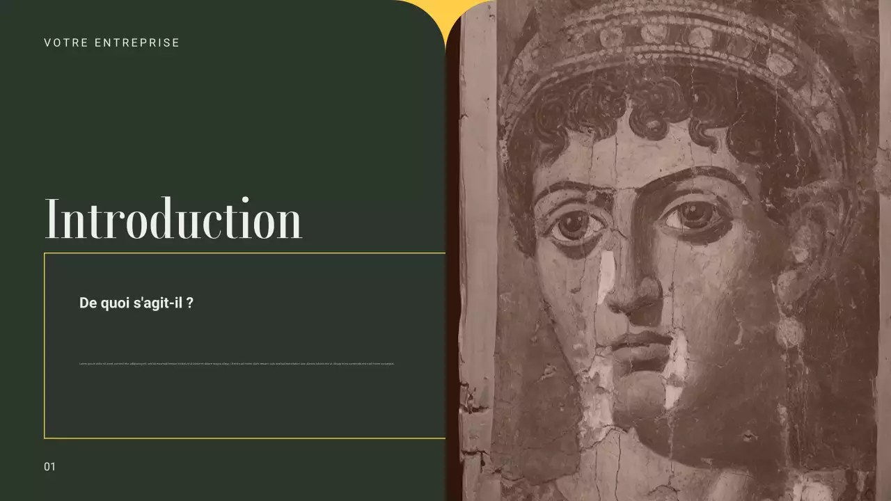 annonce d'événement historique vintage marron