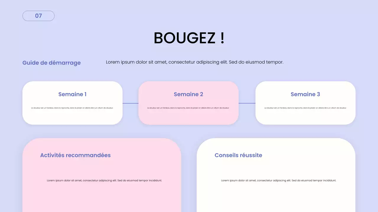 Présentation du guide de santé moderne Pastel