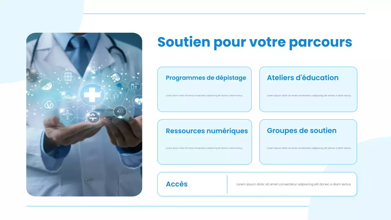 Présentation de la conférence Blue Modern Health