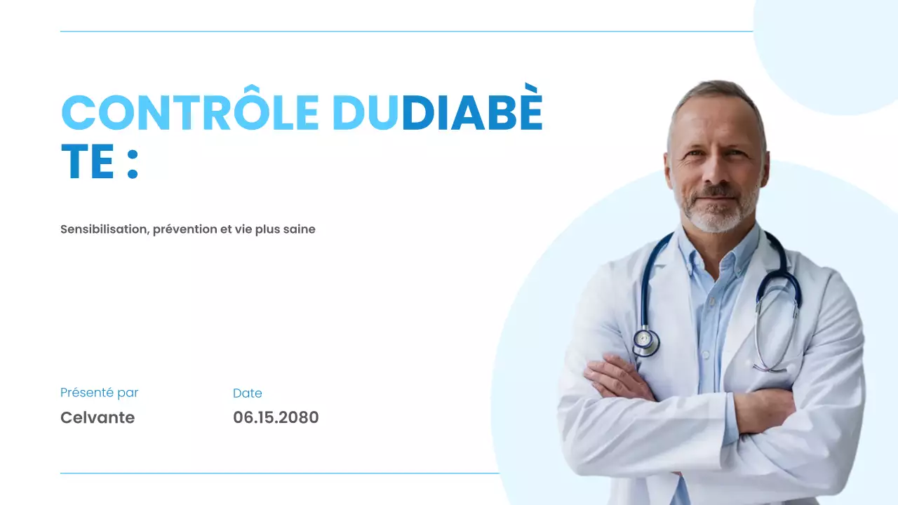 Présentation de la conférence Blue Modern Health