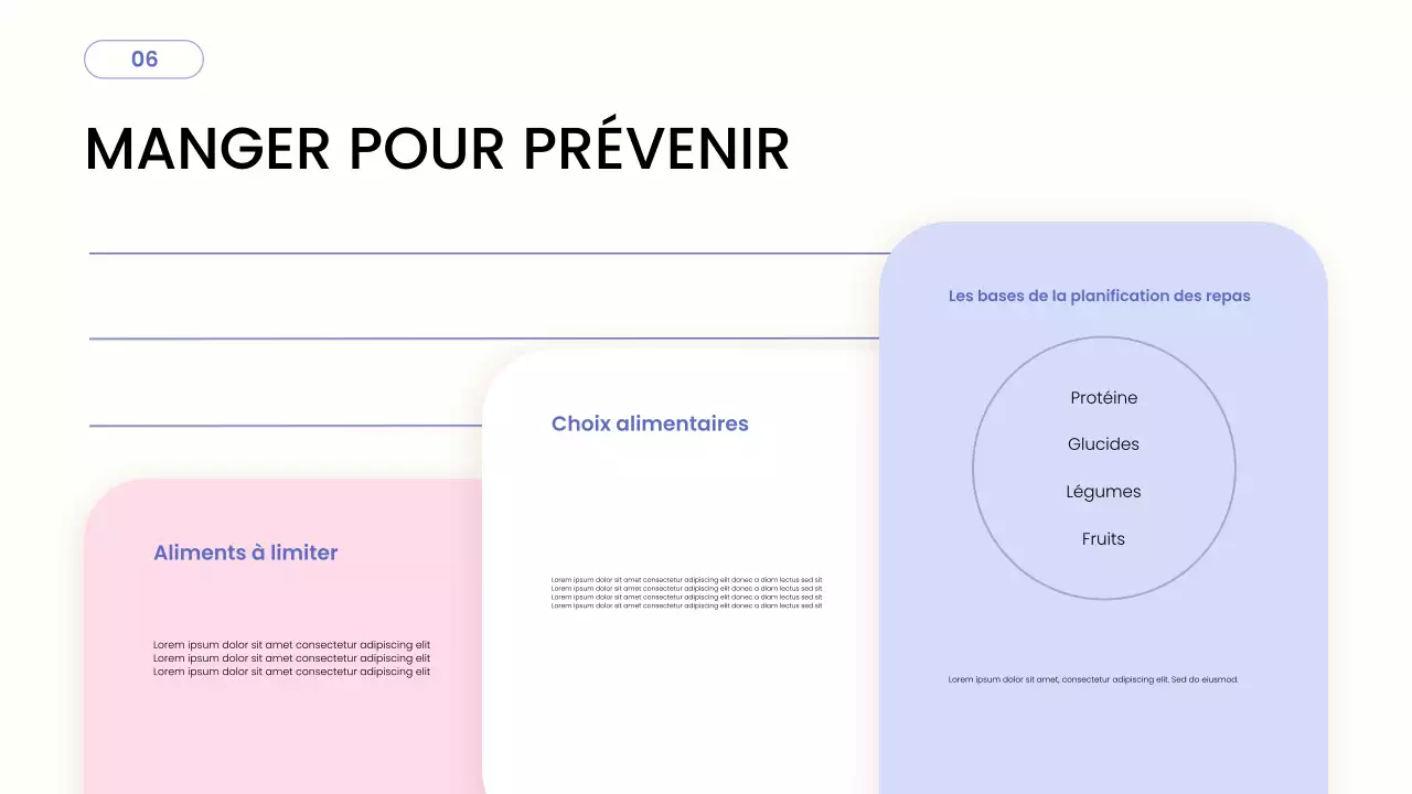 Présentation du guide de santé moderne Pastel