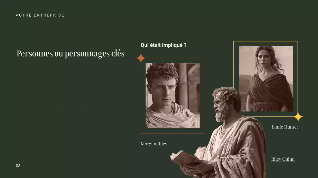 annonce d'événement historique vintage marron