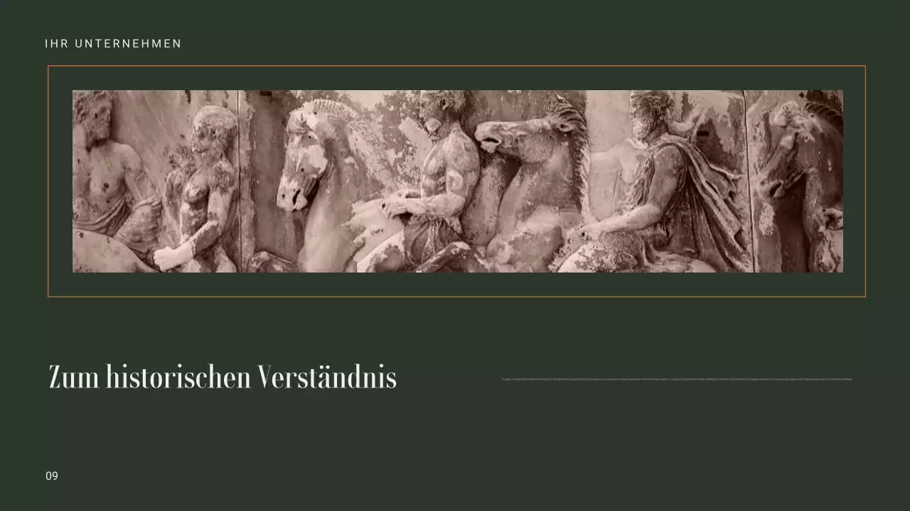 braune Vintage-Ankündigung eines historischen Ereignisses