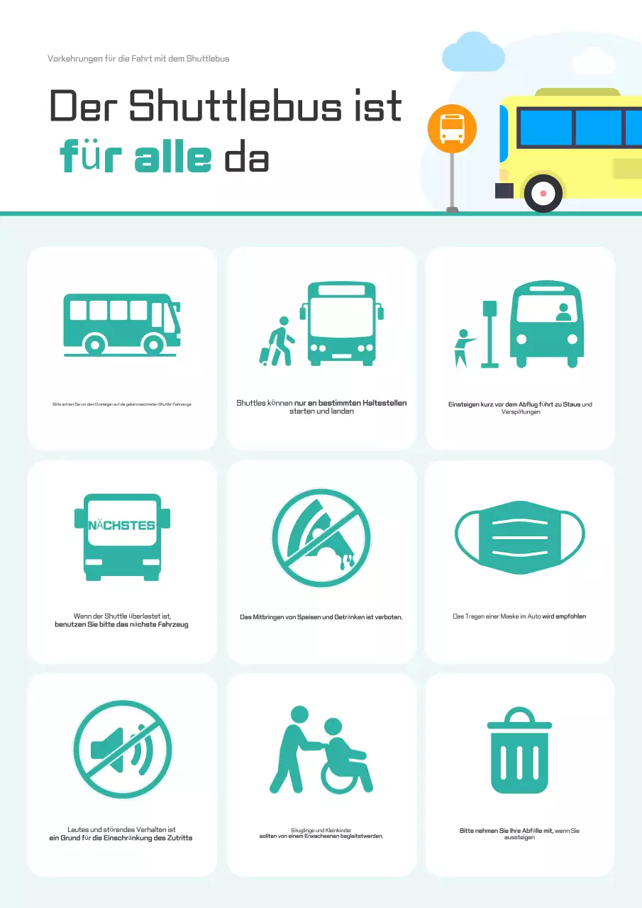 Mint Simple Leitfaden für öffentliche Verkehrsmittel