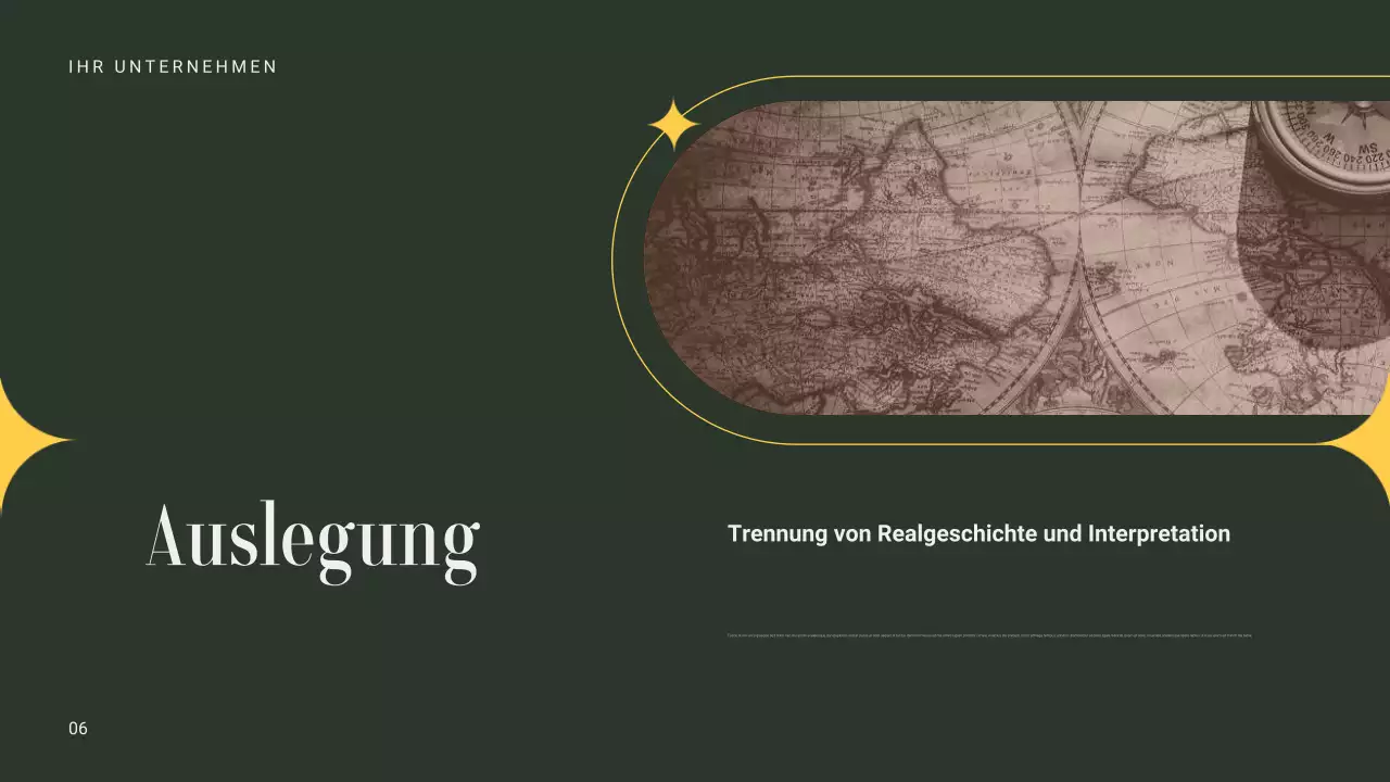 braune Vintage-Ankündigung eines historischen Ereignisses