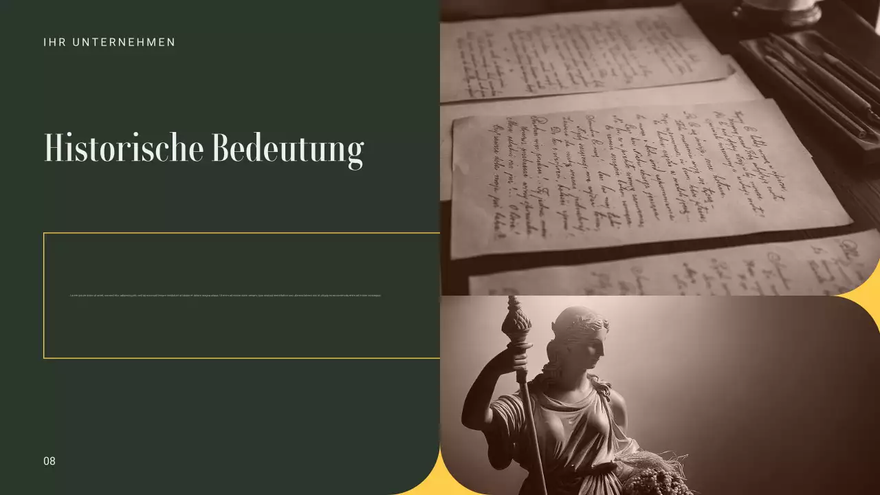 braune Vintage-Ankündigung eines historischen Ereignisses