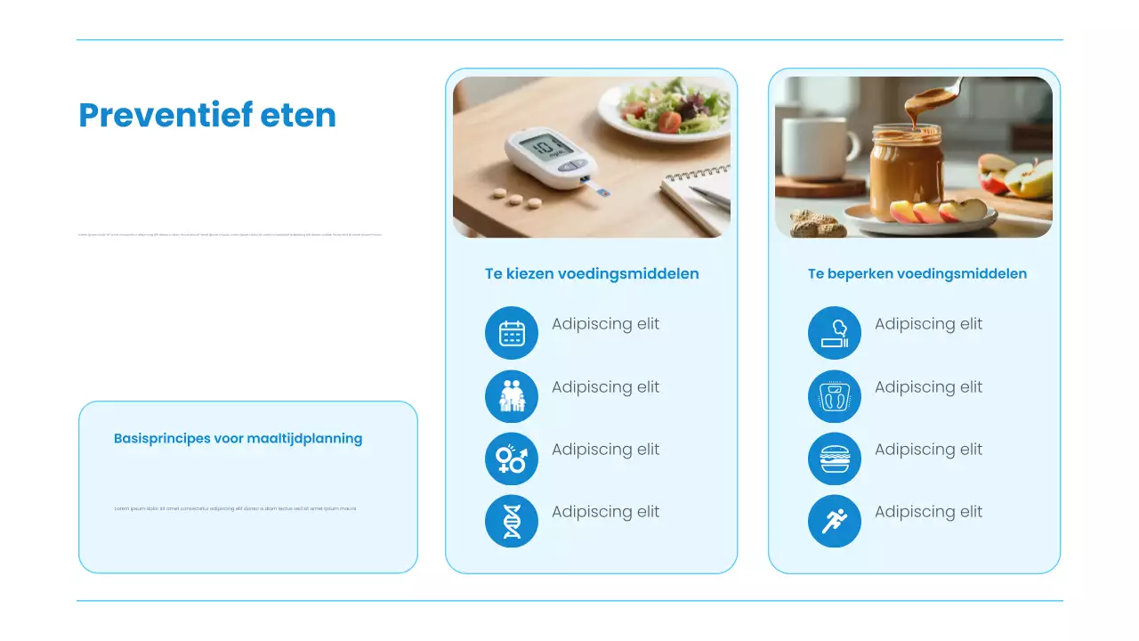 Presentatie van de Blue Modern Health-lezing