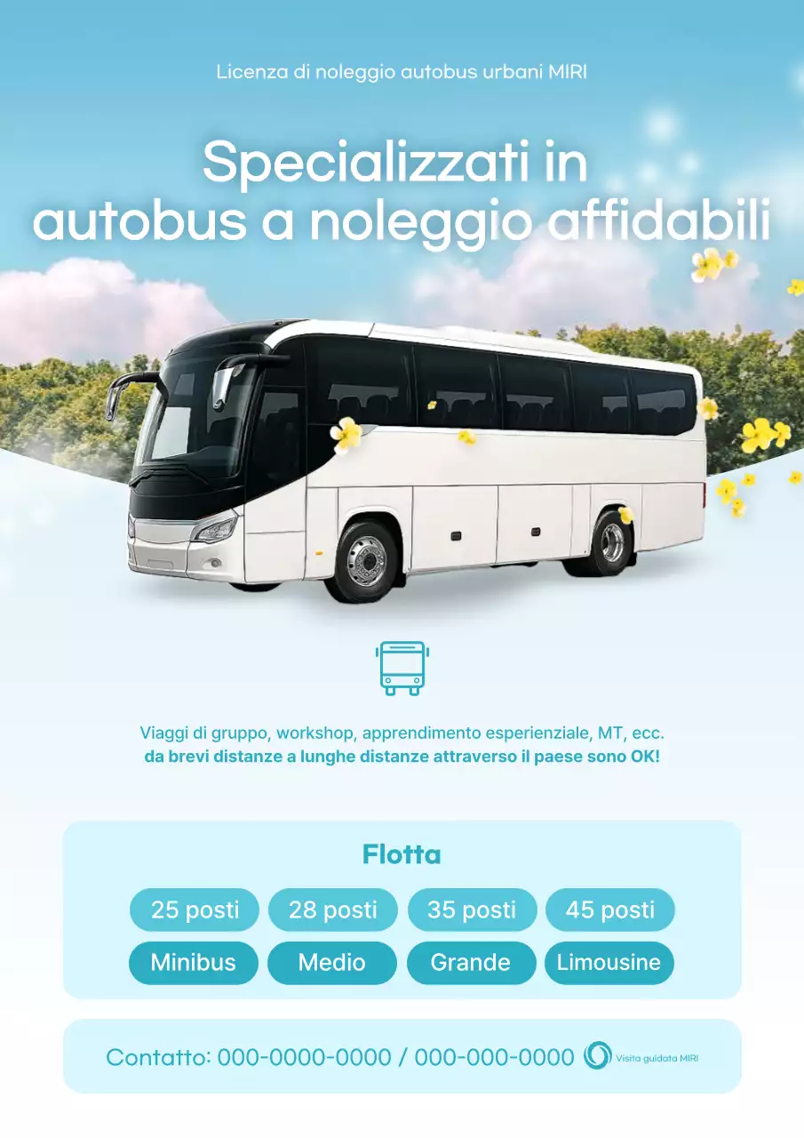 Pubblicità di Sky Blue Clean Travel