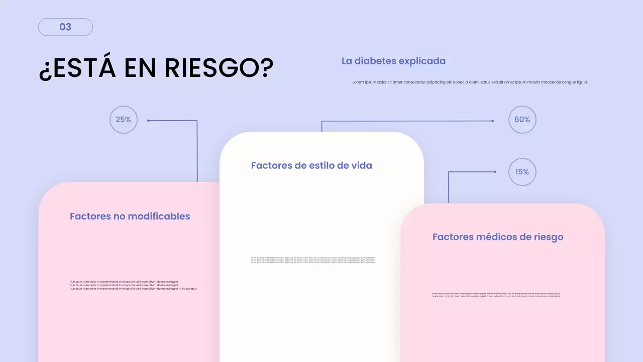 Presentación de la Guía de Salud Moderna en tonos Pastel