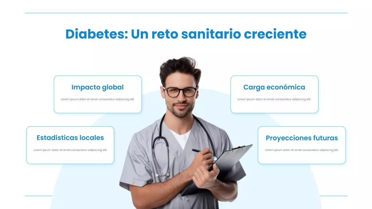 Presentación de la conferencia Blue Modern Health