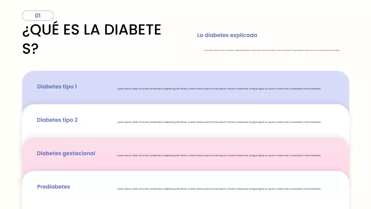 Presentación de la Guía de Salud Moderna en tonos Pastel