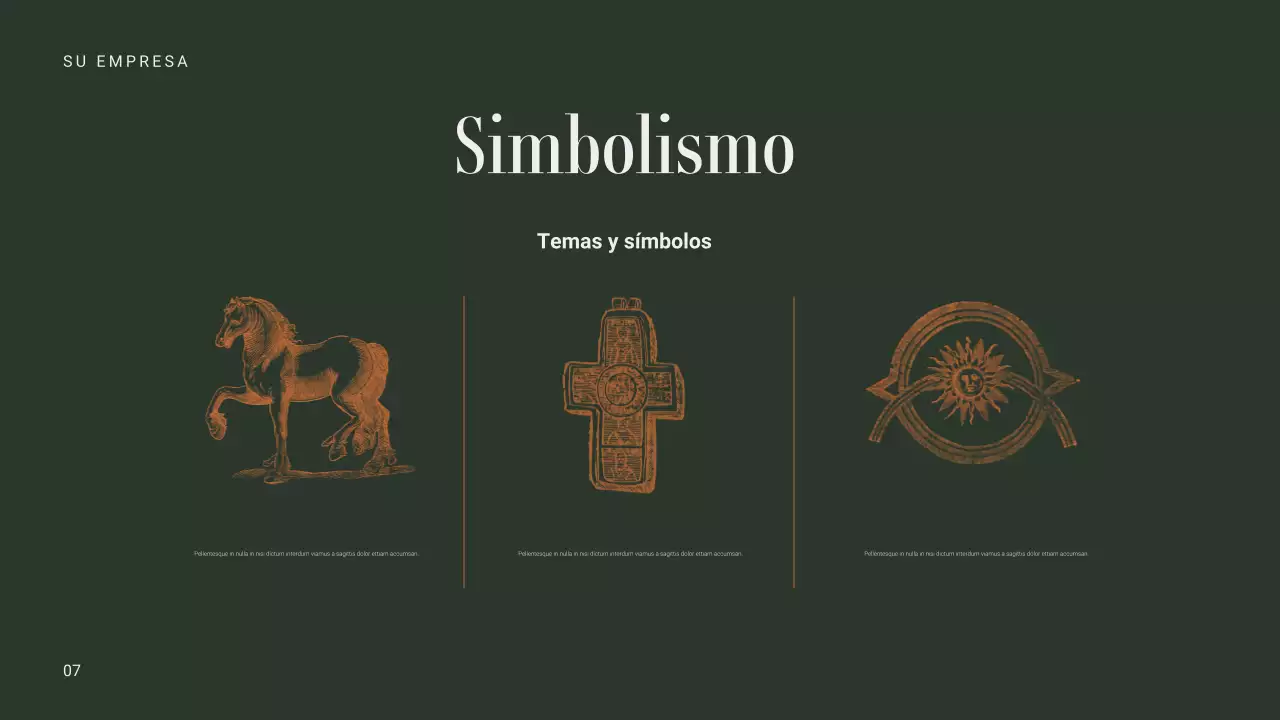 Anuncio de evento histórico vintage marrón