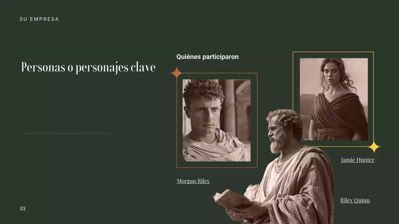 Anuncio de evento histórico vintage marrón