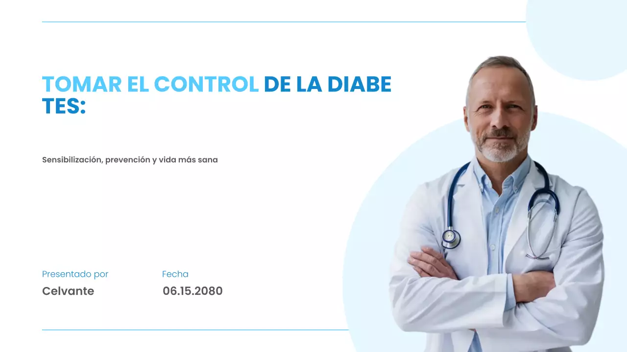 Presentación de la conferencia Blue Modern Health