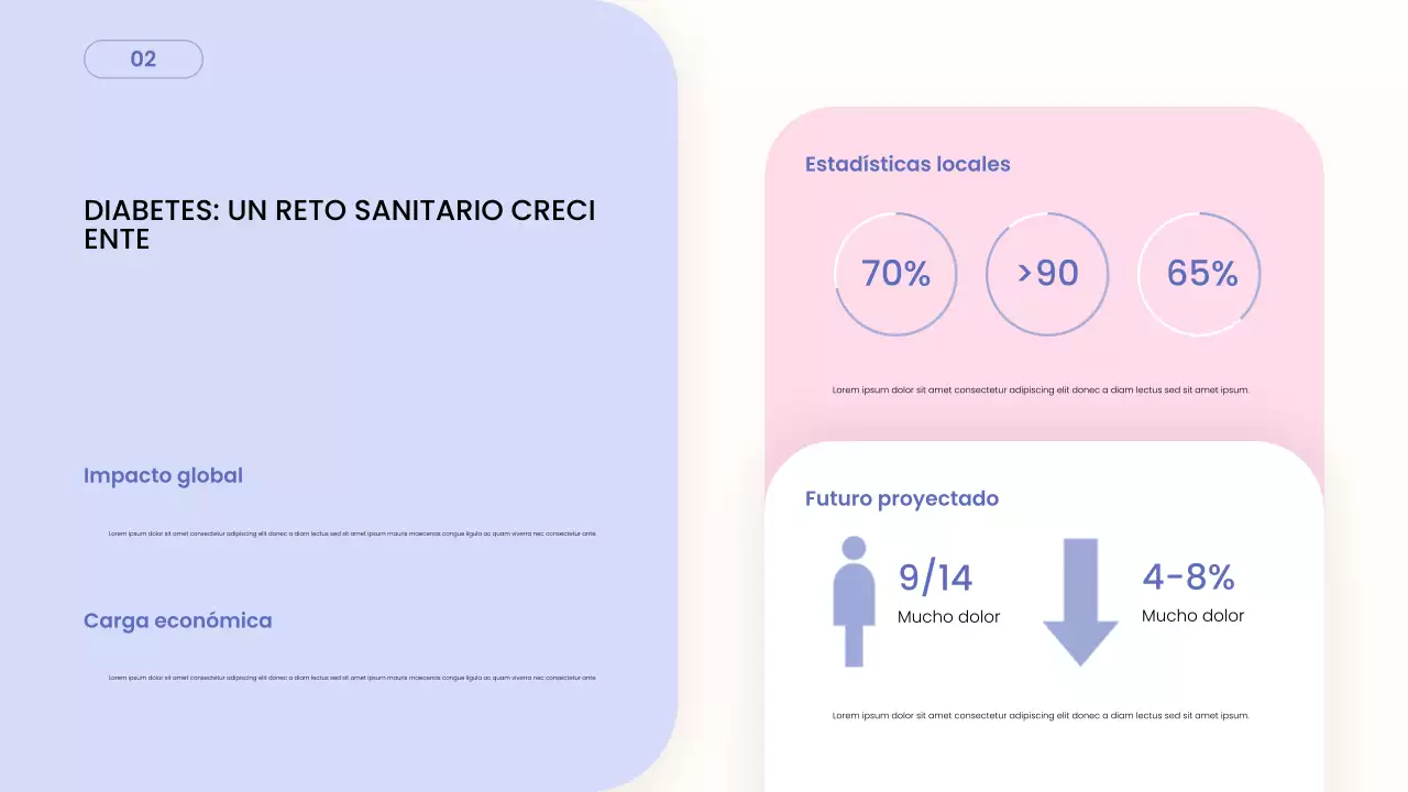 Presentación de la Guía de Salud Moderna en tonos Pastel