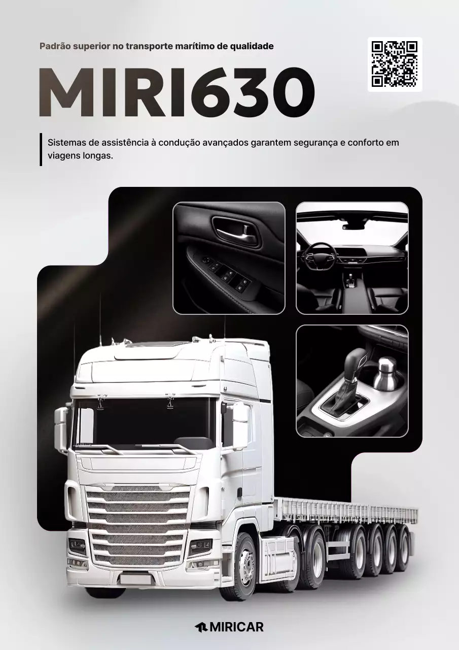 Propaganda de carro moderno cinza
