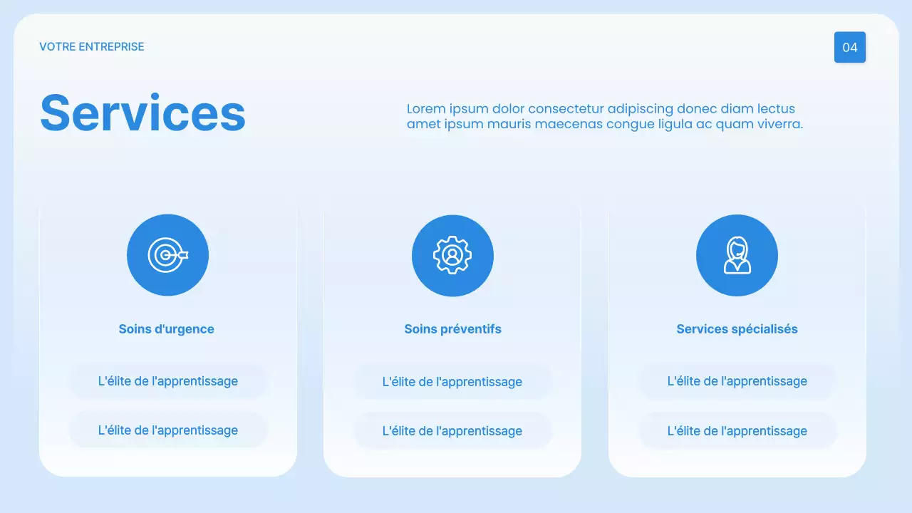 Présentation de Blue Modern Healthcare