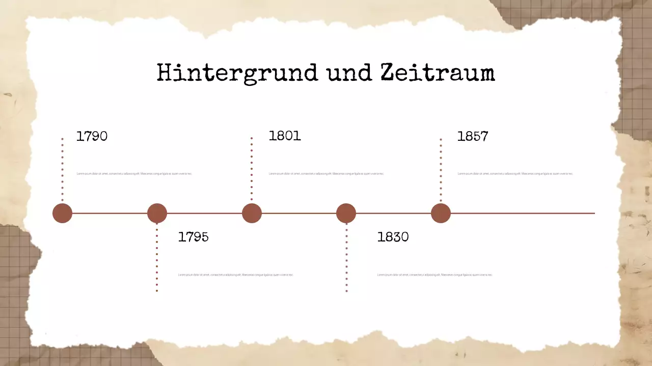 Beige Vintage Historische Literatur Präsentation